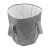 Fdit Tina Plegable para Remojo de Pies, Tina Plegable para Pies Diseño de Engrosado de Poliéster Portátil con Bolsa de Almacenamiento para Exteriores (Gris)
